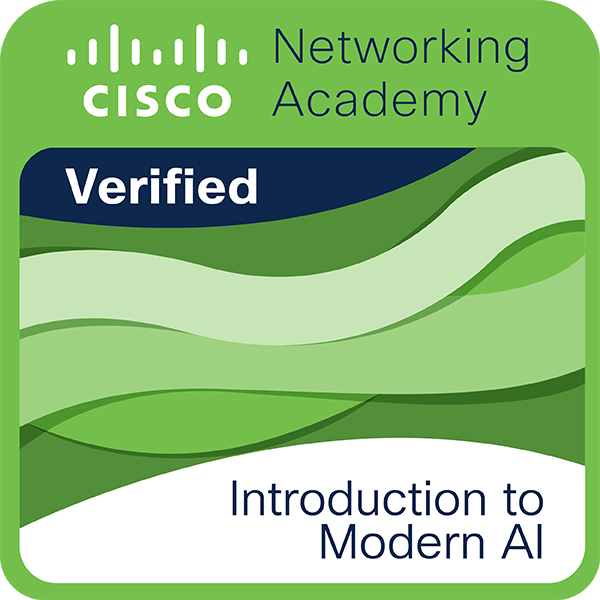 Cisco Intro to Modern AI badge